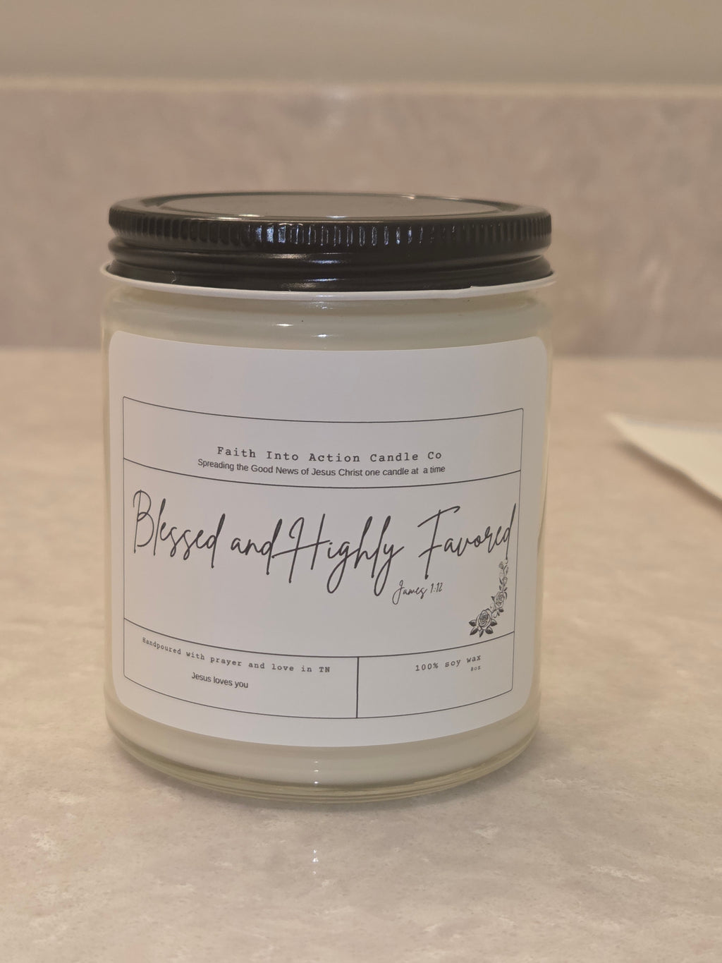 Blessed and Highly Favored inspired by James 1:12