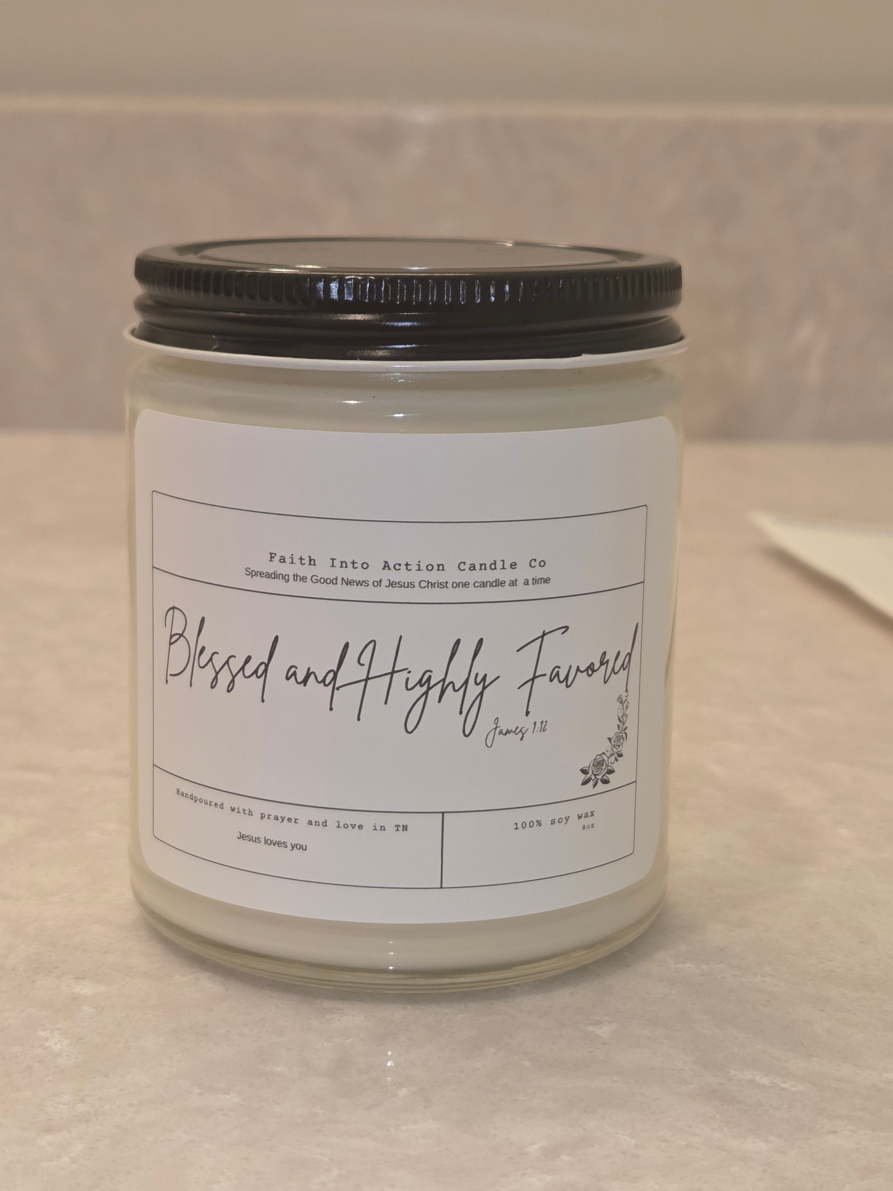 Blessed and Highly Favored inspired by James 1:12